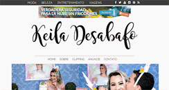 Desktop Screenshot of keiladesabafo.com